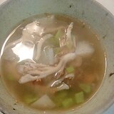 あっさり☆大根＆舞茸の中華スープ